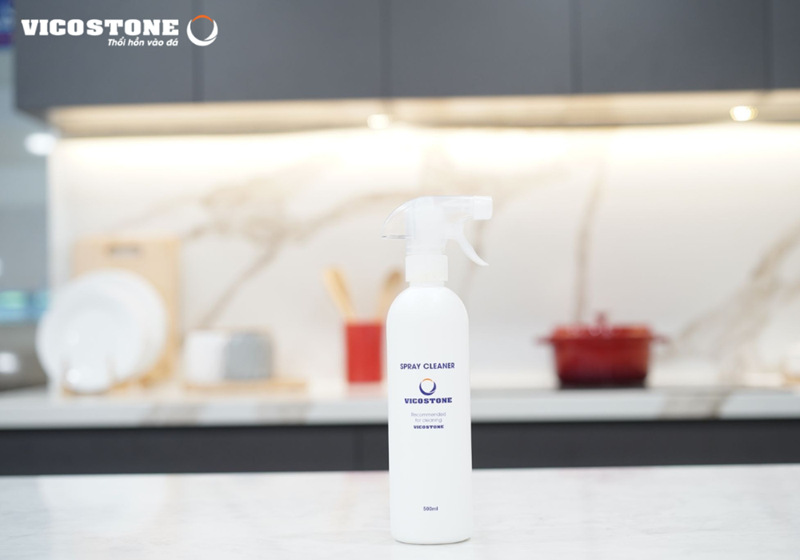 Bạn nên sử dụng dung dịch tẩy rửa VICOSTONE Spray Cleanser 