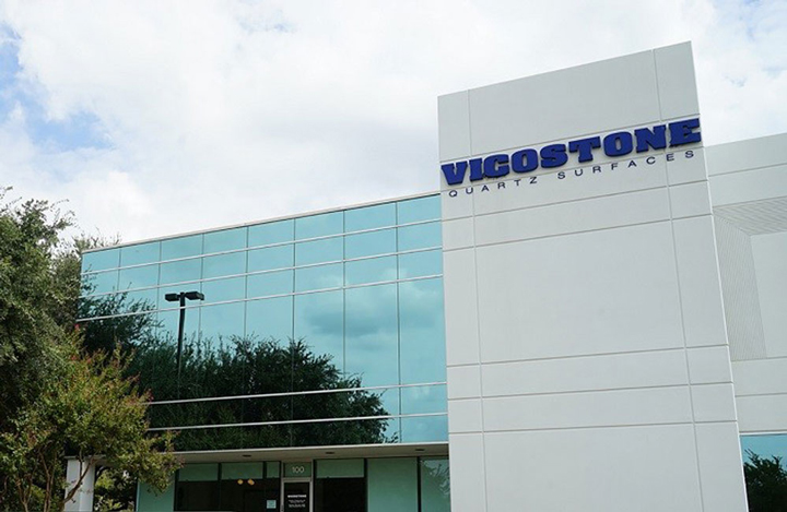 đá vicostone showroom tại Mỹ