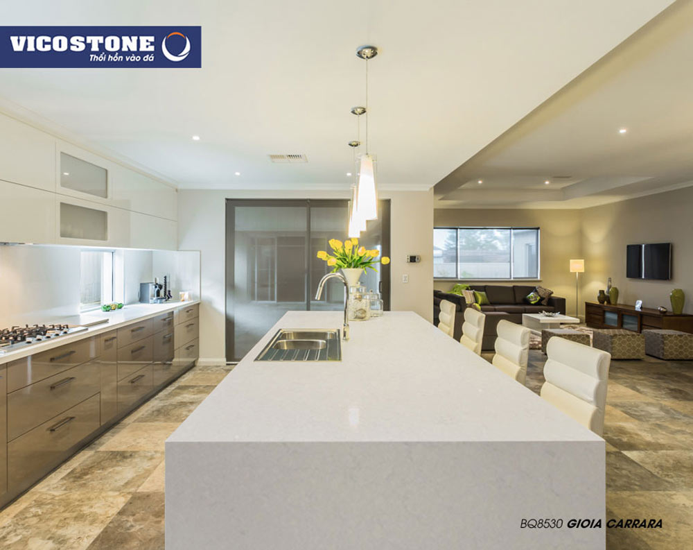 Mẫu đá VICOSTONE GIOIA CARRARA BQ8530