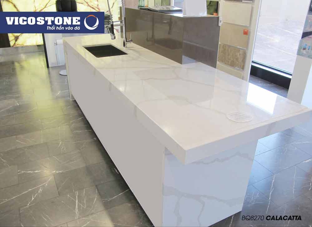 Mẫu đá VICOSTONE Calacatta BQ8270