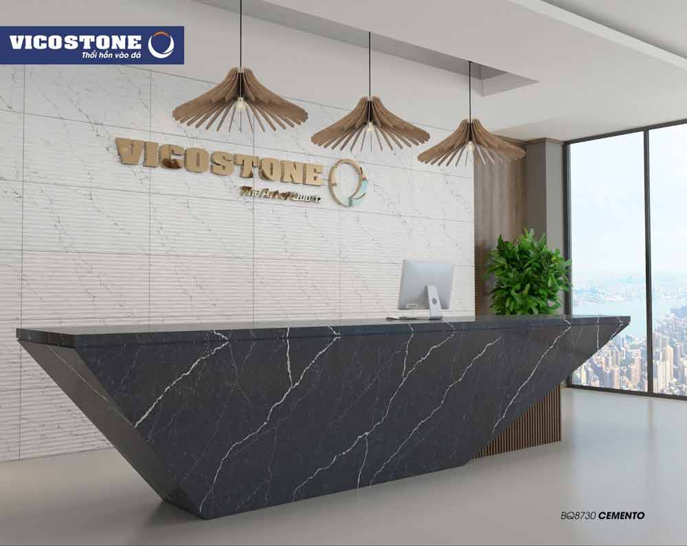 Mẫu đá VICOSTONE Cemento BQ8730