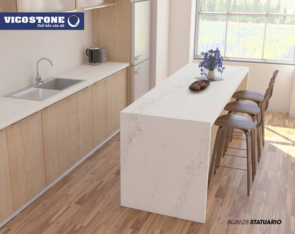 Mẫu bàn ăn thanh lịch STATUARIO BQ8628