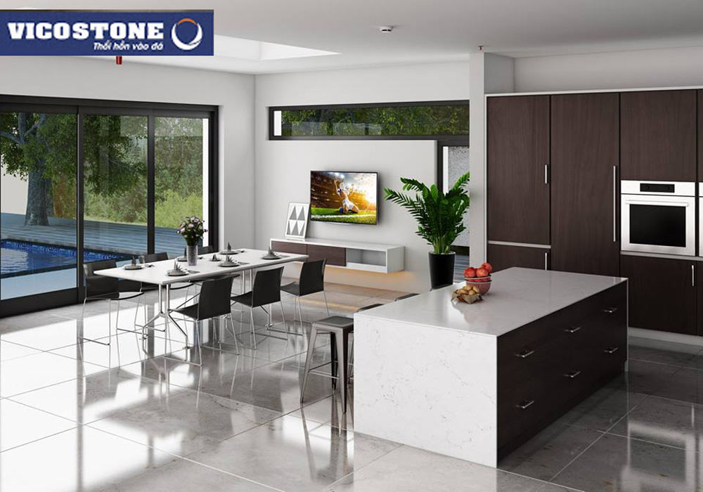 Công ty nội thất Vinh Mỹ đại lý của VICOSTONE